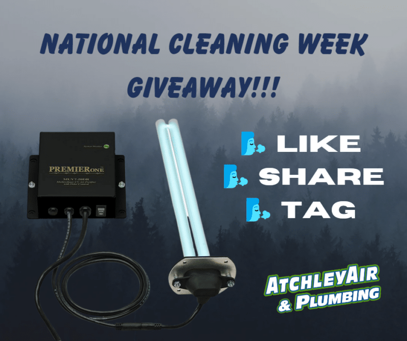 Atchley Air Premier One Giveaway for National Cleaning Week